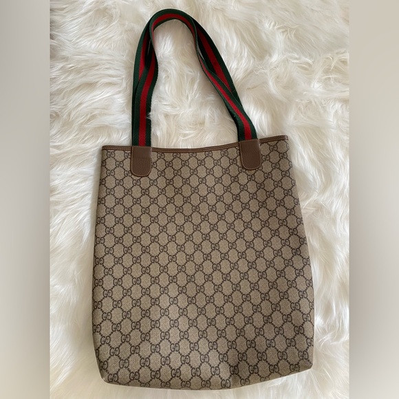 Vintage Gucci Tote Bag - Picture 2 of 12